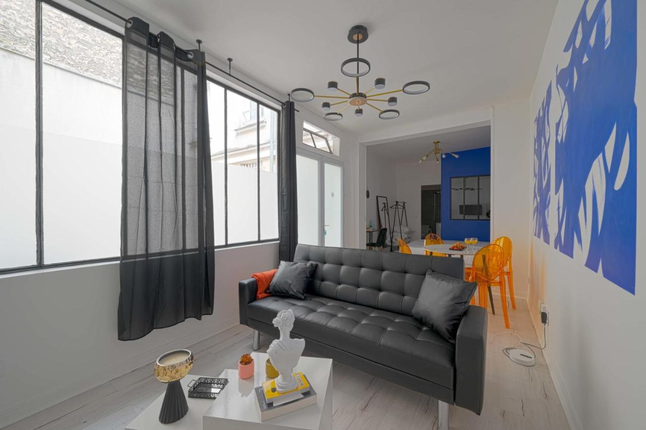 Modern Large Studio Apartment For 3 Paris Exteriör bild